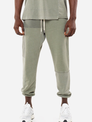 Reconstructed La Sweatpants / Washed Sage