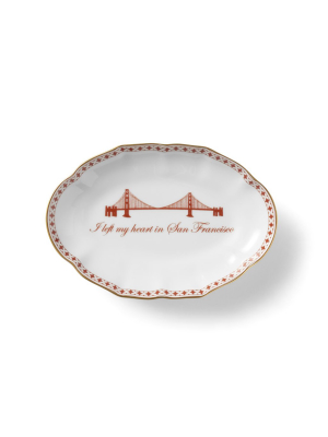 'i Left My Heart In San Francisco' Tray