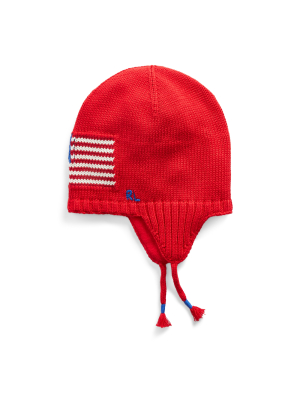 Flag Cotton Earflap Hat