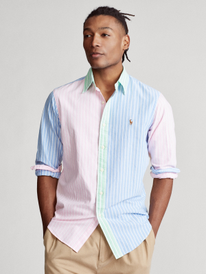 Classic Fit Striped Oxford Fun Shirt