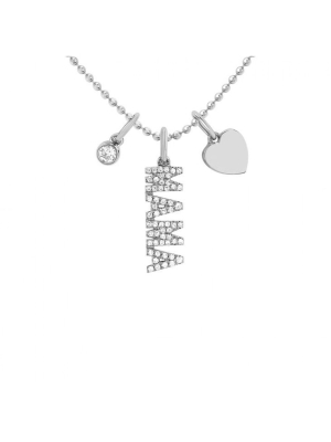 Ef Collection Diamond Mama Charm Pendant