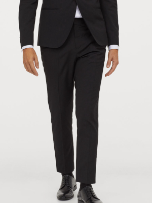 Skinny Fit Suit Pants