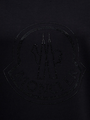 Moncler Maxi Embellished Logo Sweatshirt