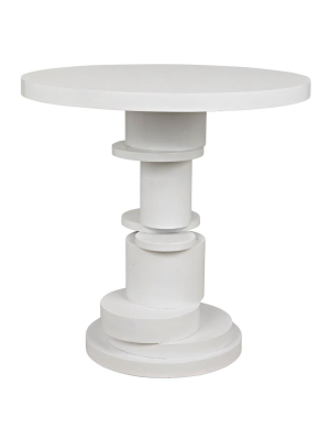 Hugo Side Table, Solid White