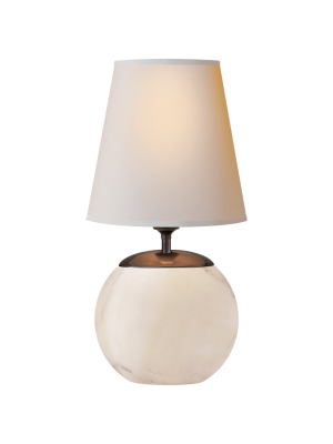 Terri Round Accent Lamp In Various Colors