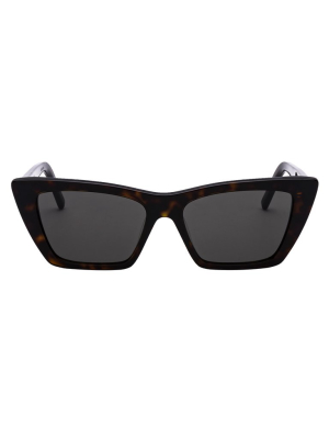 Saint Laurent Eyewear Rectangular Frame Sunglasses