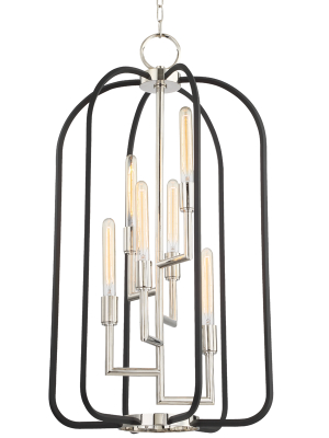 Angler 6 Light Chandelier