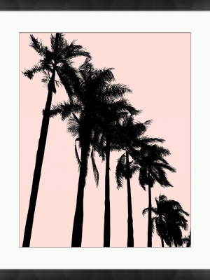 Blu Art Sunset Palms Ii