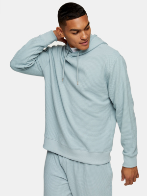 Blue Jumbo Waffle Tracksuit