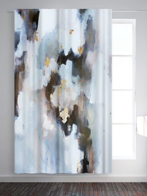 Americanflat I Can Not Breathe By Christine Olmstead Blackout Rod Pocket Single Curtain Panel 50x84