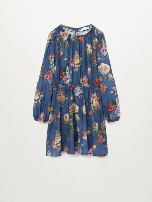 Flower Print Dress