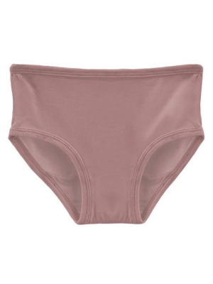 Kickee Pants Solid Underwear - Antique Pink