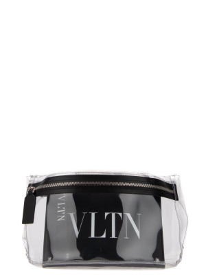 Valentino Vltn Printed Belt Bag