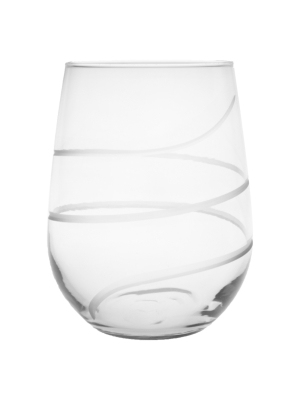 17oz 4pk Twist Stemless Wine Glasses - Rolf Glass