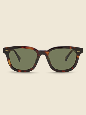 Myles 53mm - Kola Tortoise/bottle Green