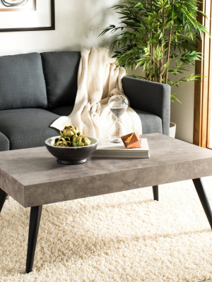 Cedric Coffee Table Light Gray - Safavieh