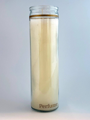 Jar Candle Vanilla White/gold - Continental Candle