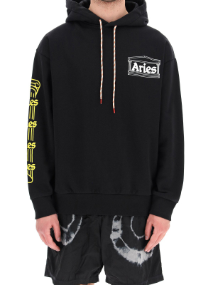 Aries Temple Logo Hoodie