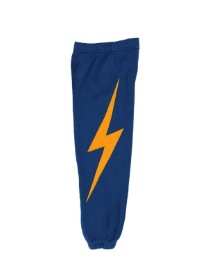 Kid's Bolt Sweatpants - Royal