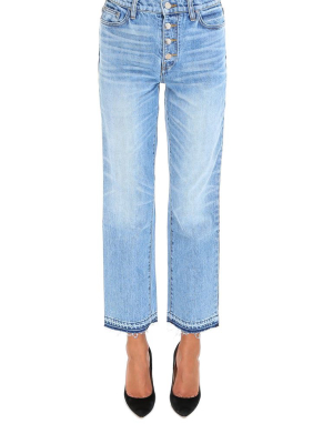 Amiri Button-up Straight Jeans