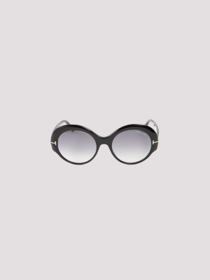 Tom Ford Eyewear Ginger Round-frame Sunglasses