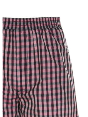 Philosophy Di Lorenzo Serafini Gingham Checked Shorts