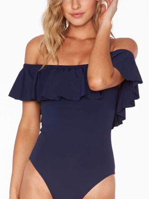 L Space Kimora One Piece In Midnight Blue Mtkmm18-mdb