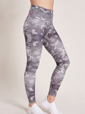 Camo High Waisted Legging - Mist