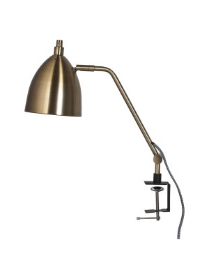 Murphy Clip Lamp Brass - Threshold™