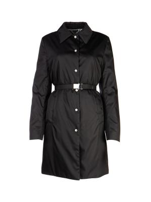 Miu Miu Belted Button-up Coat