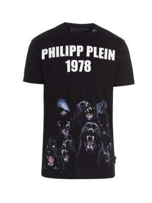 Philipp Plein Panther Printed T-shirt