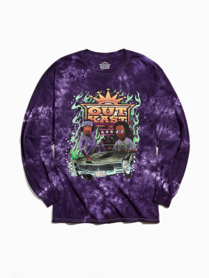 Outkast Tie-dye Long Sleeve Tee