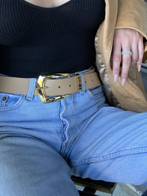 Jordana Mini Leather Belt