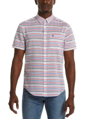 Multi-stripe Lawn Shirt