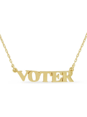 Voter Necklace