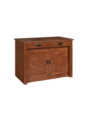 Expanding Cabinet/table Cherry - Stakmore