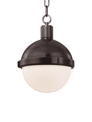 Lambert 1 Light Pendant Old Bronze