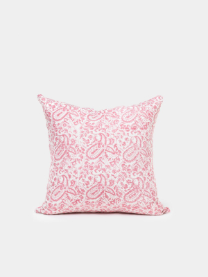 Meenakshi Rose And Taupe Pillow