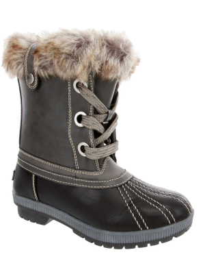 Milly Faux Fur Duck Boot