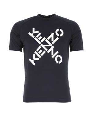 Kenzo Logo Print Slim-fit T-shirt