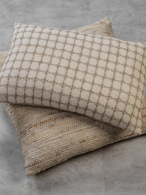 Canaria Linen Throw Pillow - Woven