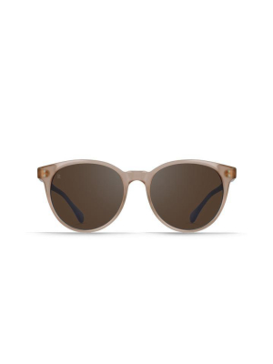 Raen Norie Sunglasses - Rose/brown Silver Mirror