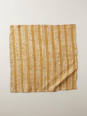 Golden Dots Linen Napkin