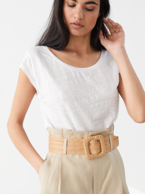 Sheer Linen T-shirt