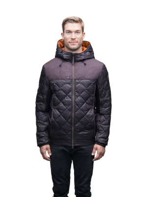 Elroy Men's Quilted Hooded Jacket