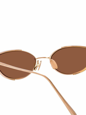 Linda Farrow Cradle C3 Cat Eye Sunglasses
