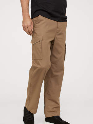 Cotton Cargo Pants