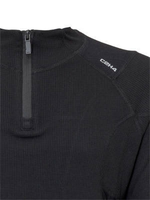 C2h4 Panelled Half-zip Sweatshirt