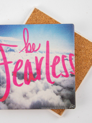 Thirstystone Be Fearless Coaster Set Of 4