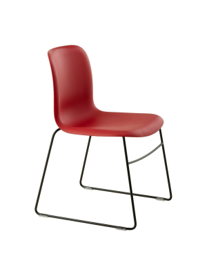 Sixe Stackable Side Chair - Sled Base